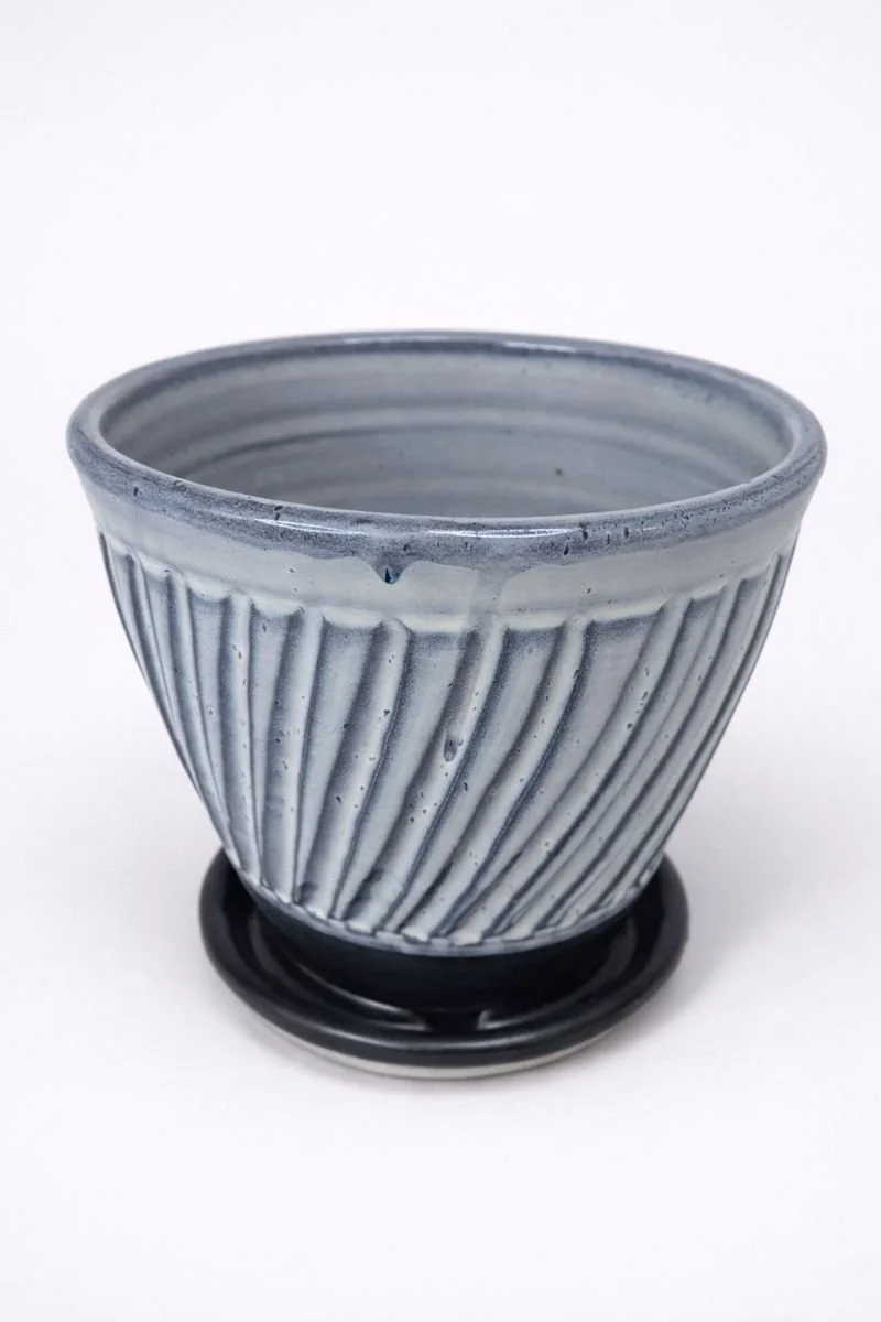 Medium Plant Pot - Smoke Colour