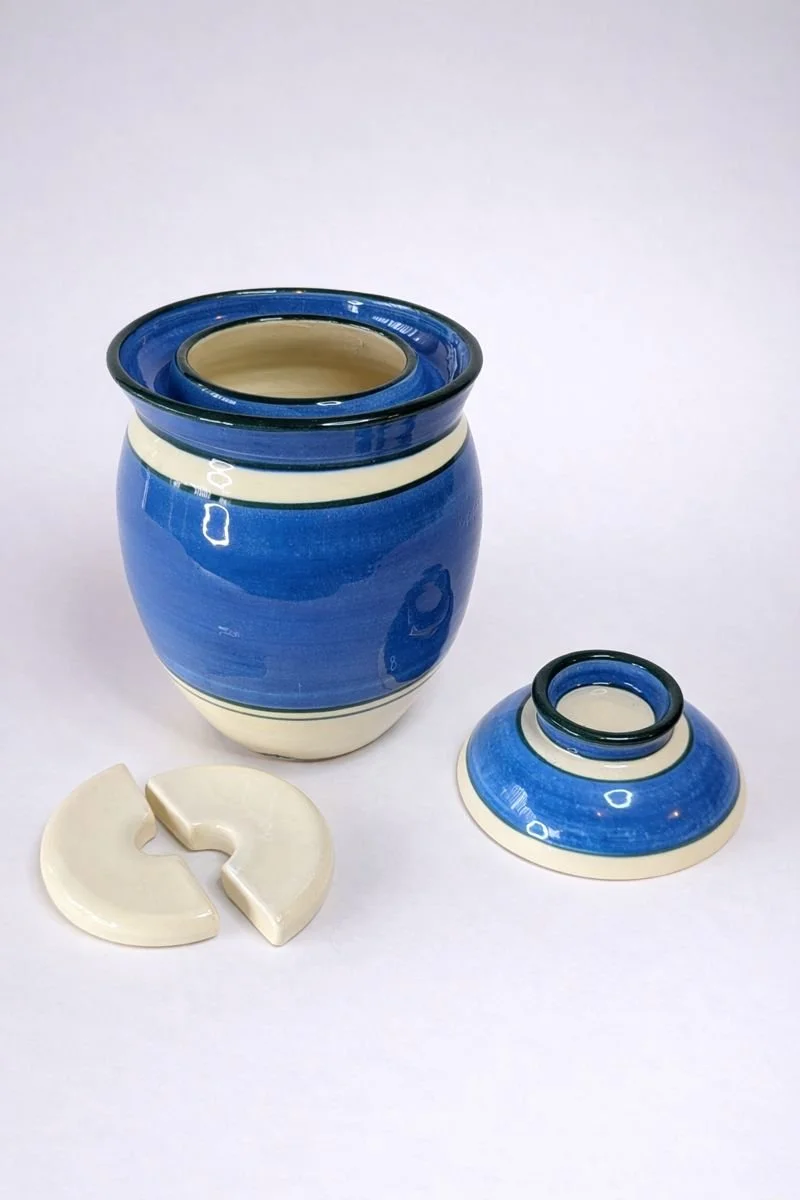 Fermentation Crock - Blue