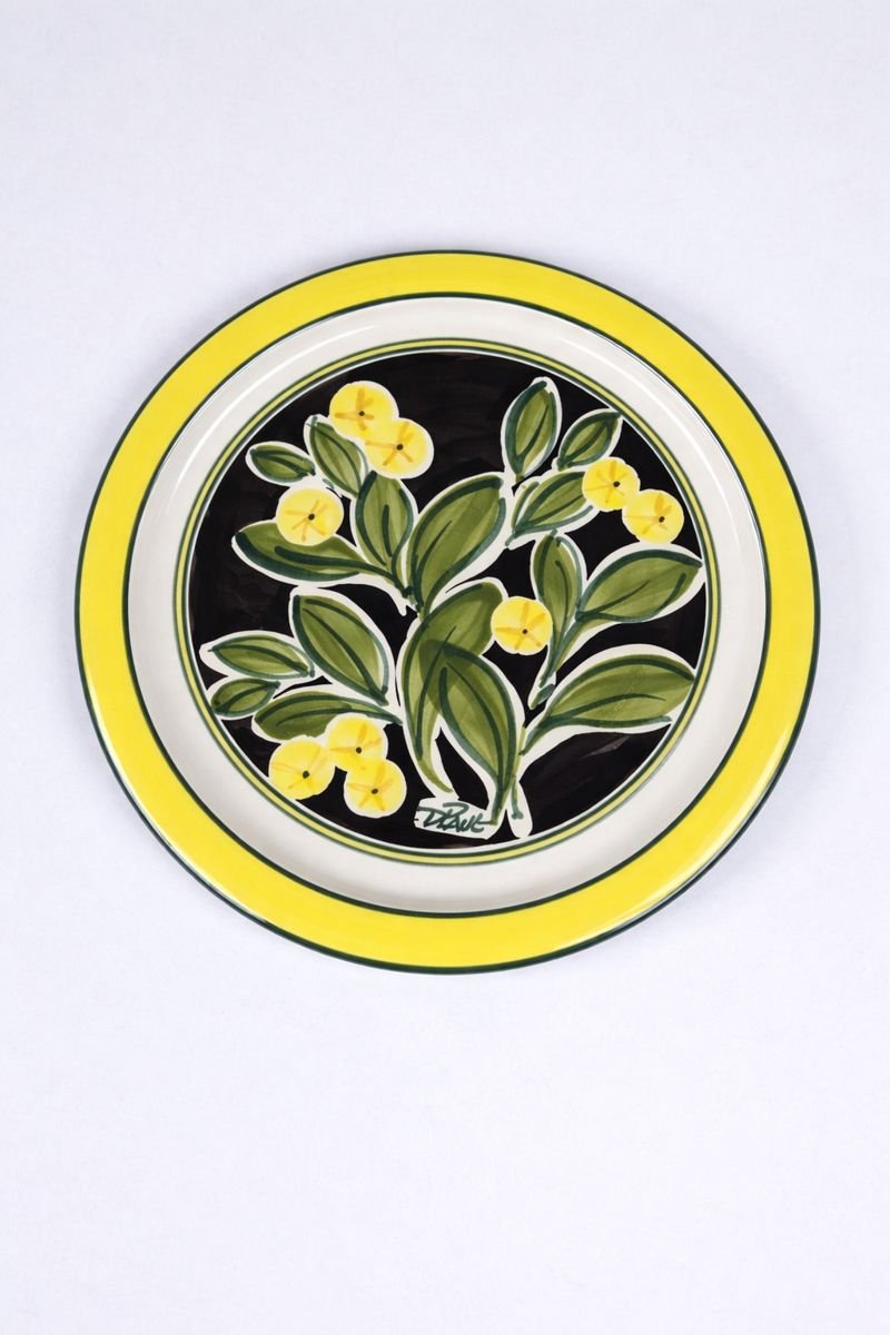 Side Plate - Wattle Pattern