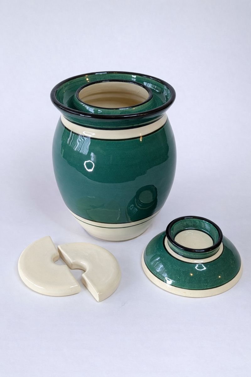 Fermentation Crock - Green