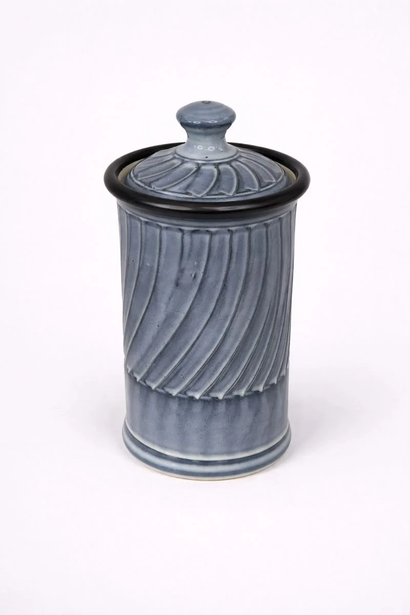 Fluted Storage Jar