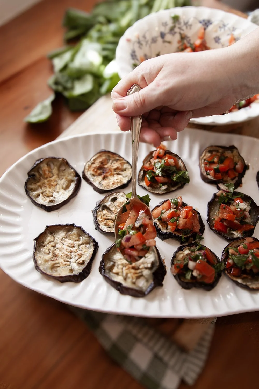 Bruscetta on Eggplant_Our Italian Dinner Party_The Dinner Party Guide.jpg