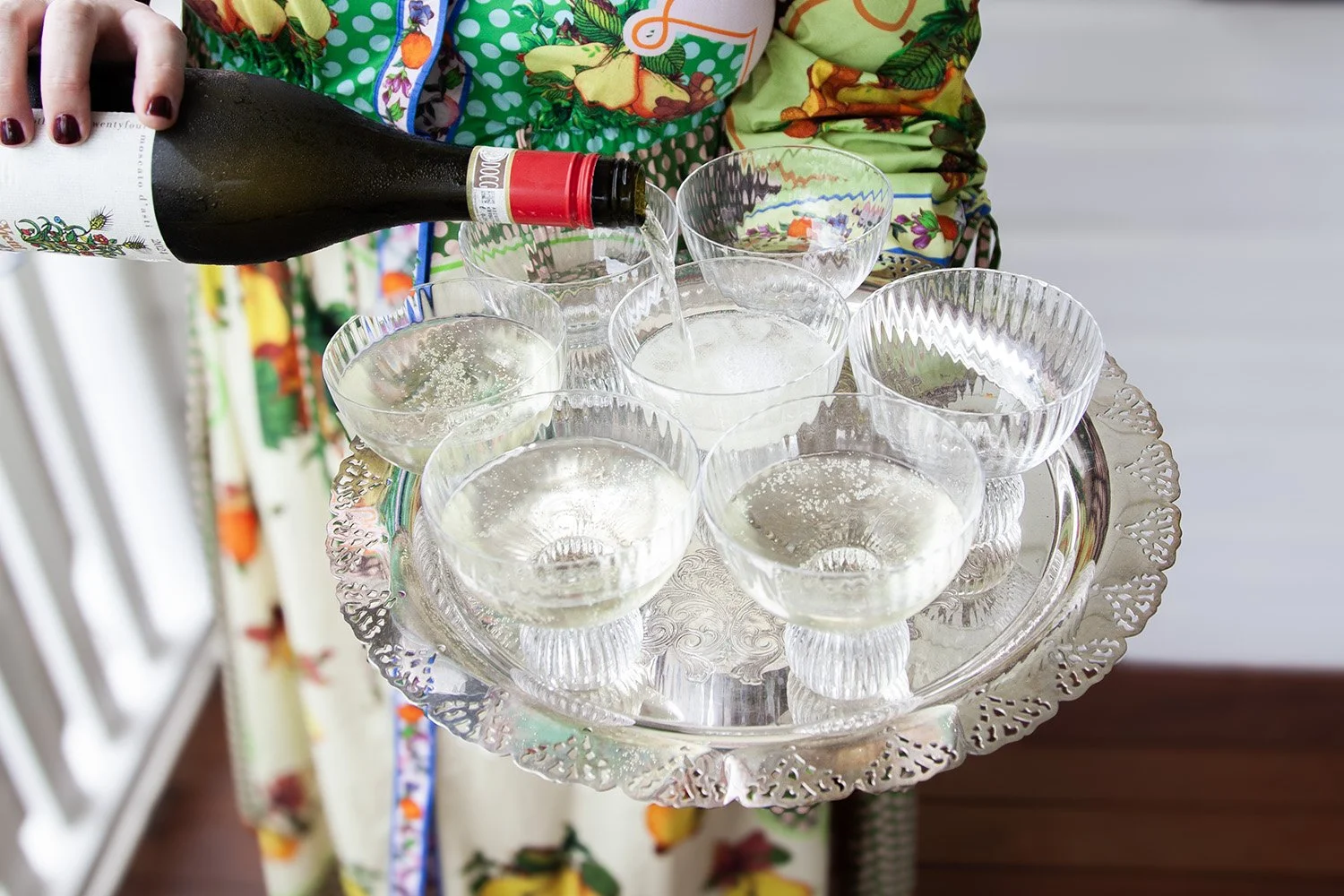 Moscato with dessert_Mediterranean Gathering_The Dinner Party Guide.jpg