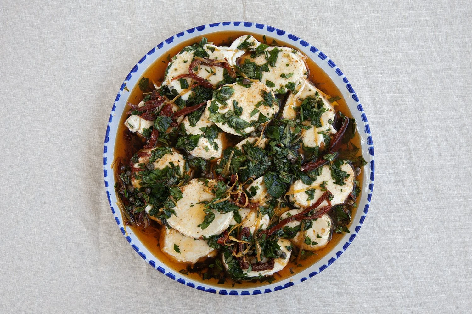 Dipping Oil & Marinated Mozzarella_Sunday’s Big Table_The Dinner Party Guide.jpg