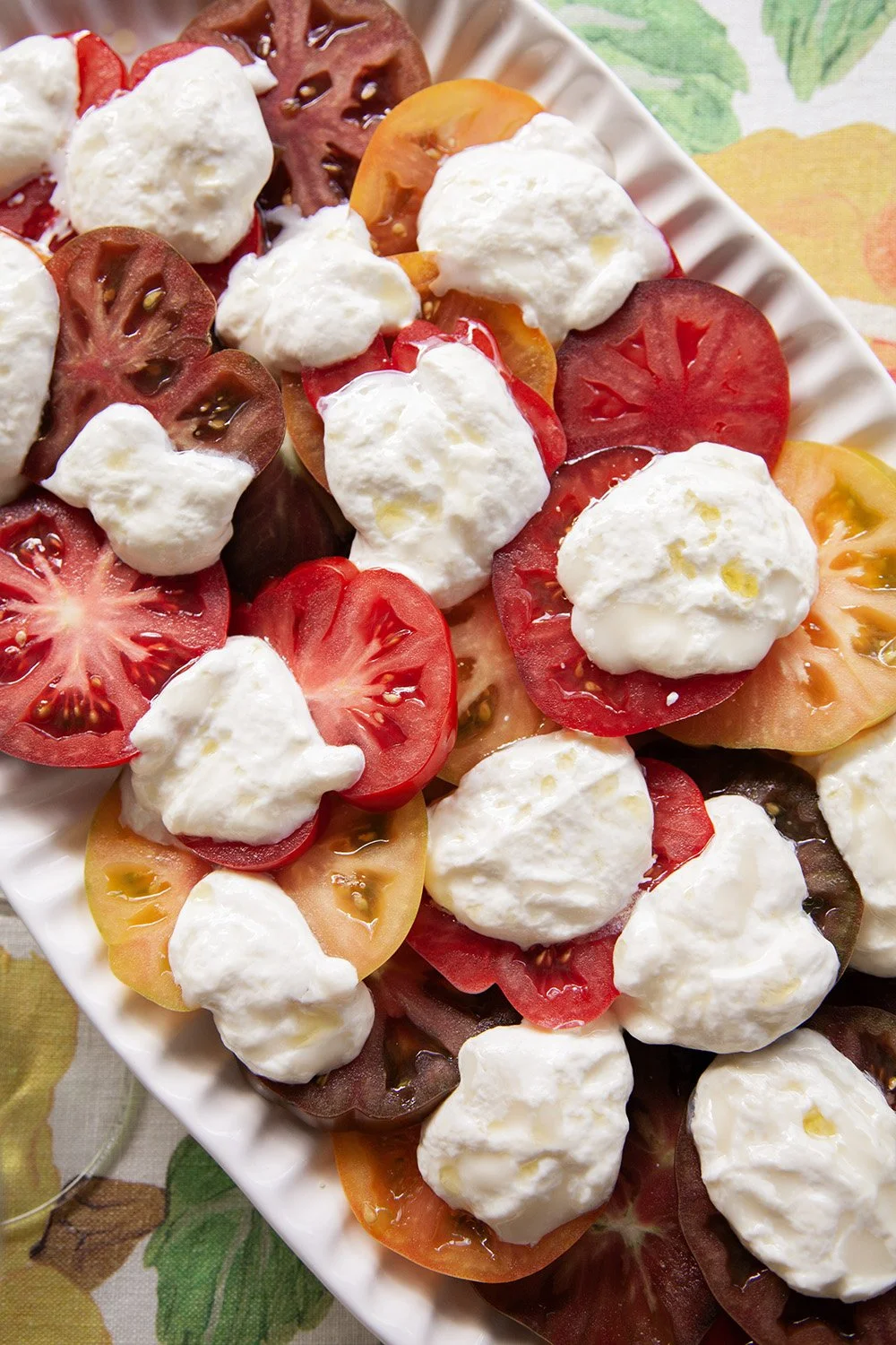 Tomato &amp; Stracciatella Salad