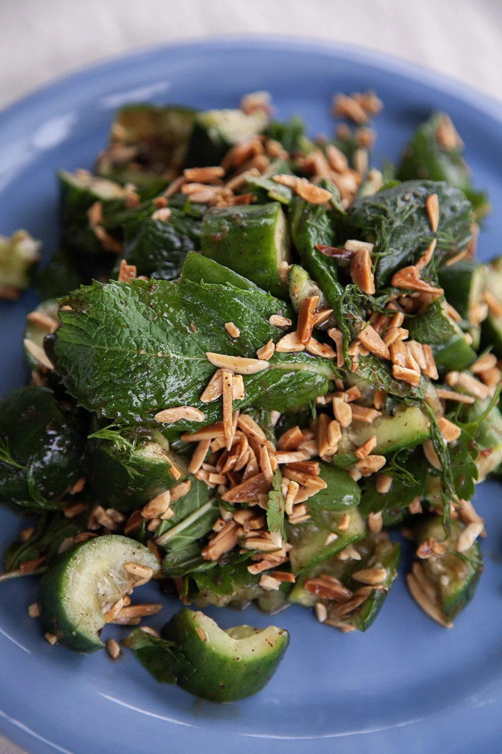 Smashed Cucumber Salad