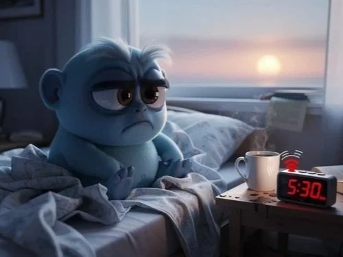 'What gets you out of bed in the morning? If you cant answer that, then that's the work!'