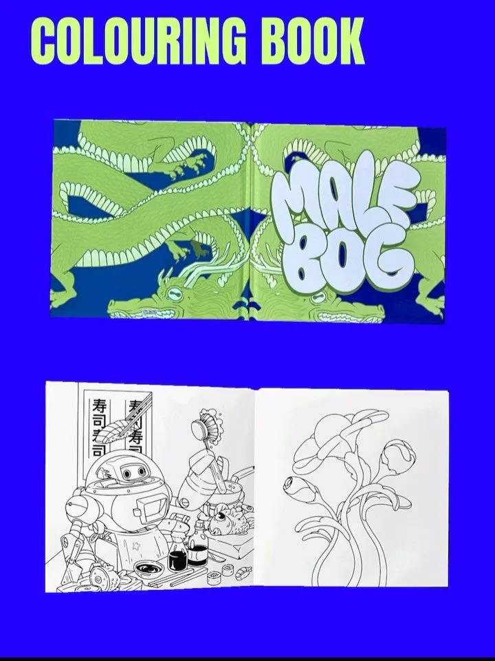 I did a colouring book for my sister with hard back and French binding, pretty proud of this project and the outcome - my sister was very pleased with it. Can&rsquo;t wait for her to colour all the illustrations 🤩

#colouringbook #digitalart #digita