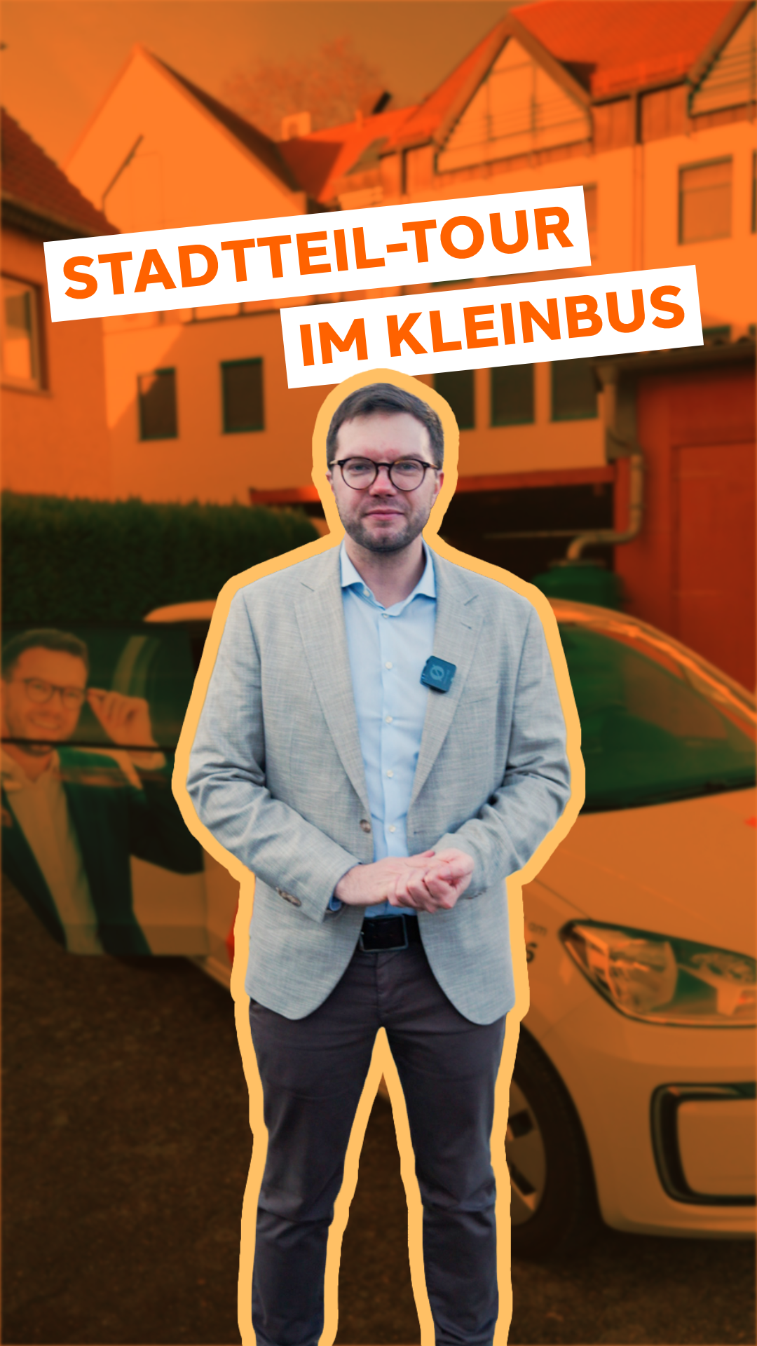 Oberbürgermeisterkandidat Dr. Maximilian Bieri lädt zu Stadtteiltouren ein