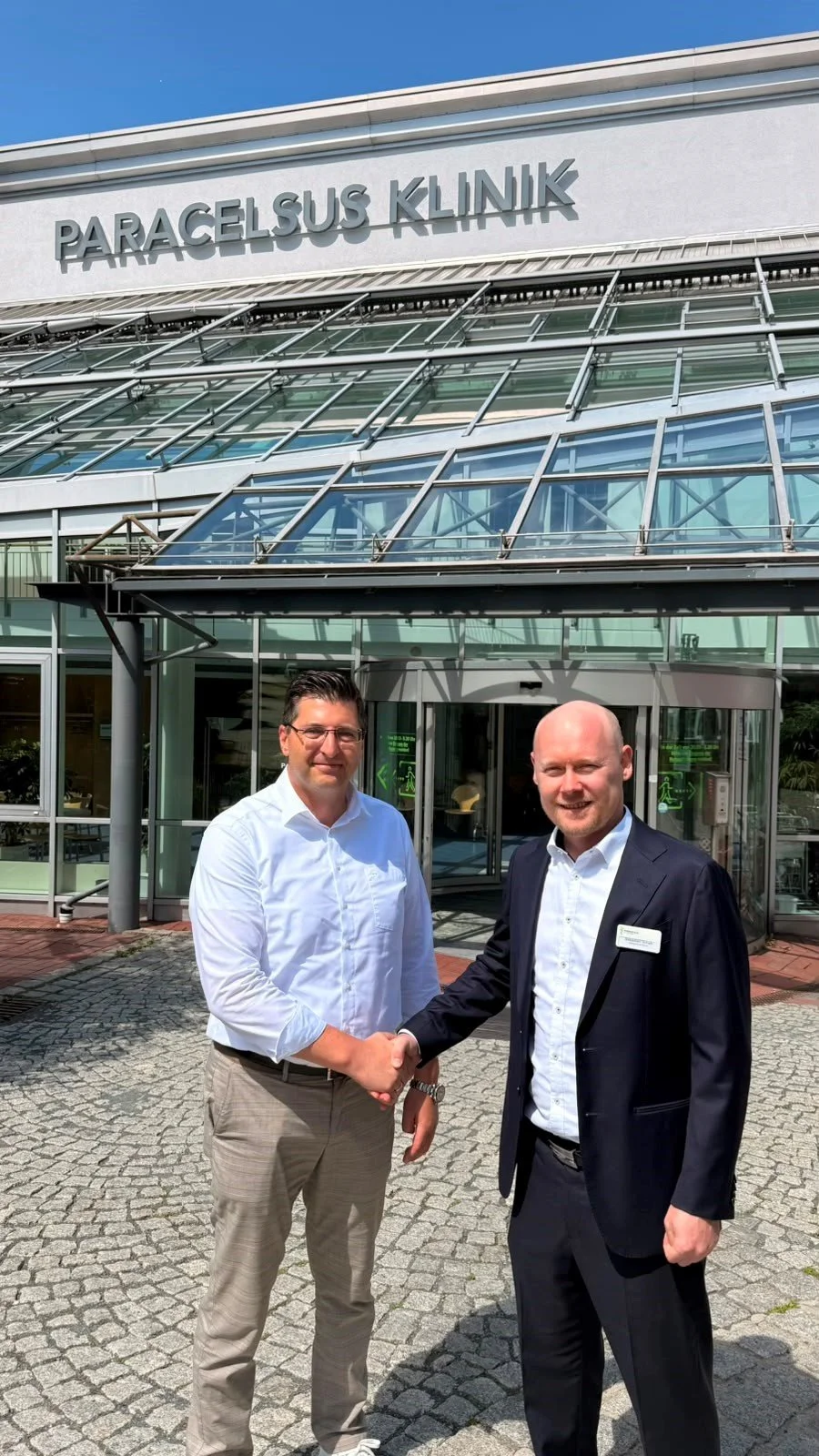 Landrat begrüßt neuen Klinikgeschäftsführer der Paracelsus Kliniken Adorf und Schöneck