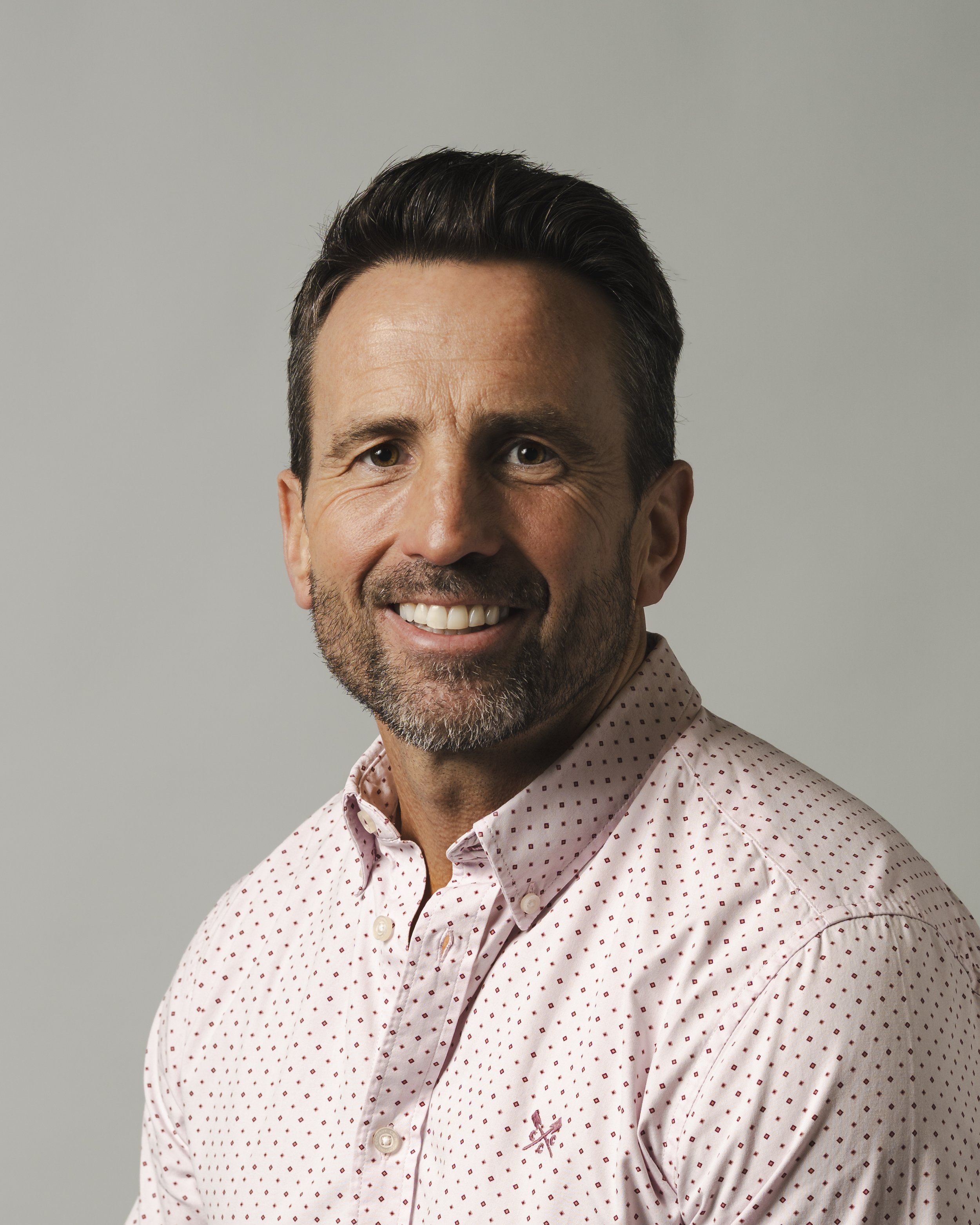 On-site office headshot of CEO Paul Reid, at Empower Accountancy, Cambridge
