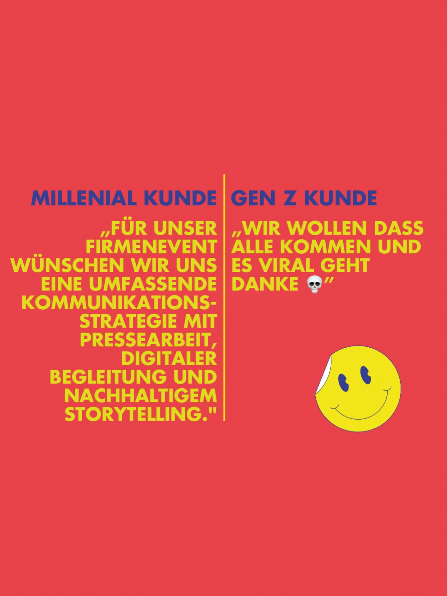 Gut, dass wir alle verstehen! 🙌🏻
Wir sind bereit f&uuml;r deine n&auml;chste Kampagne!