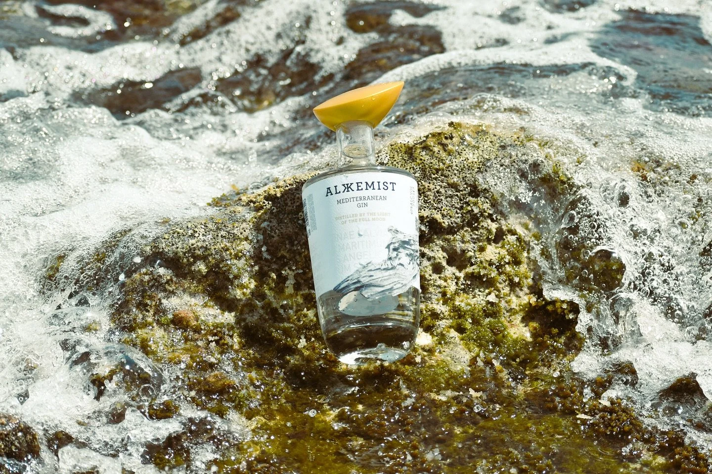 The Mediterranean. And a gin unlike any other.

Alkkemist Gin.
21 botanicals distilled by moonlight, with the strength of the sea in every drop.

Fresh. Untamed. Different.

#yourmediterraneanmoments