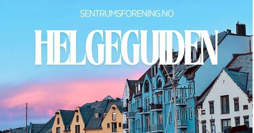 Det tikker mot helg &ndash; og her kommer helgeguiden ✨

Denne helgen fylles byen med konserter i stemningsfulle rom n&aring;r &Aring;lesund Kammermusikkfestival spiller opp 🎼 Det blir quiz med nostalgifaktor 🧠 og flere sterke kulturopplevelser. En