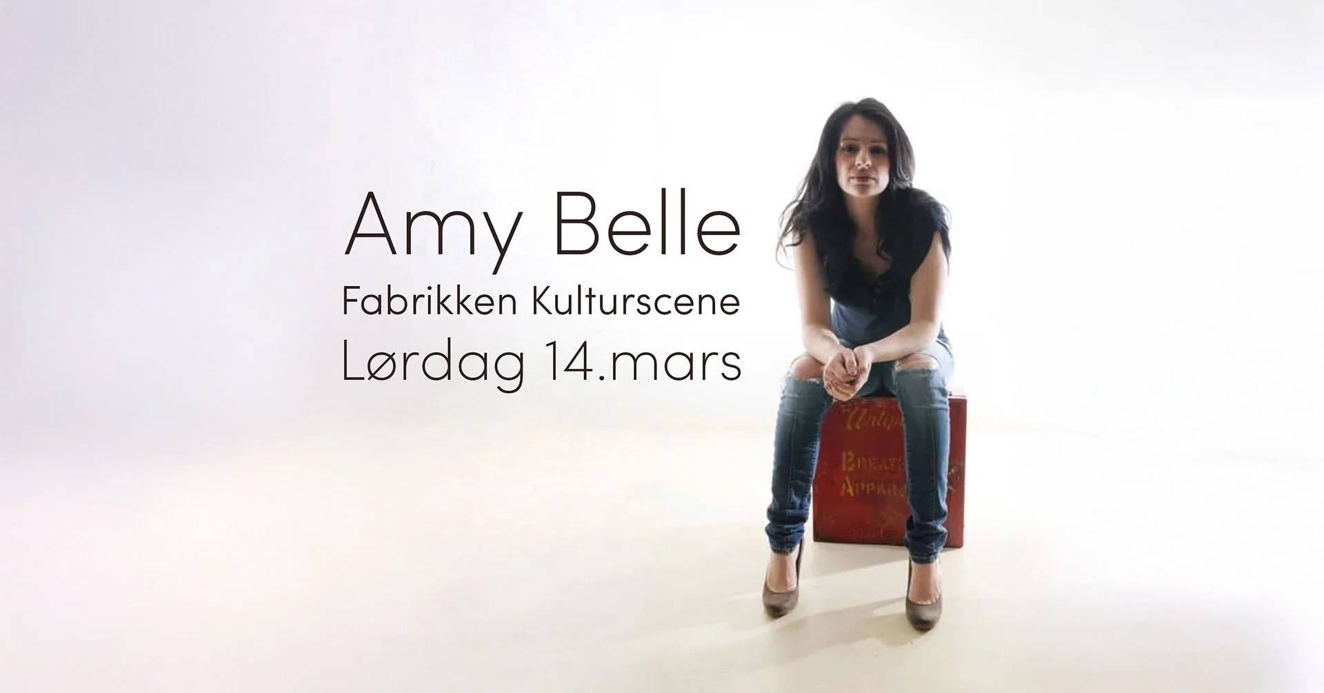 Amy Belle // Lørdag 14. mars // Få bill.!