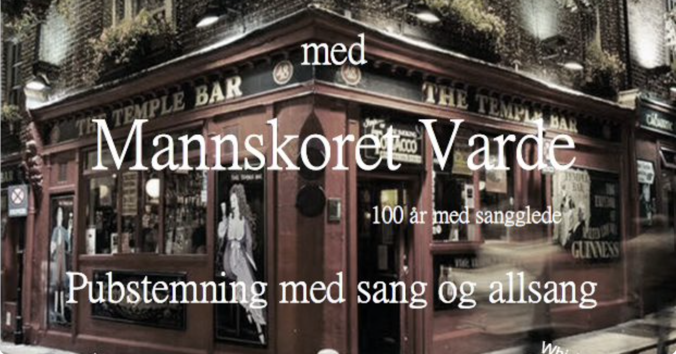 Irsk aften med Mannskoret Varde