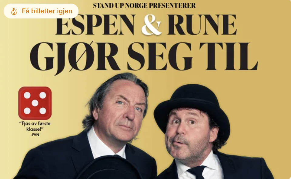 Espen og Rune gjør seg til
