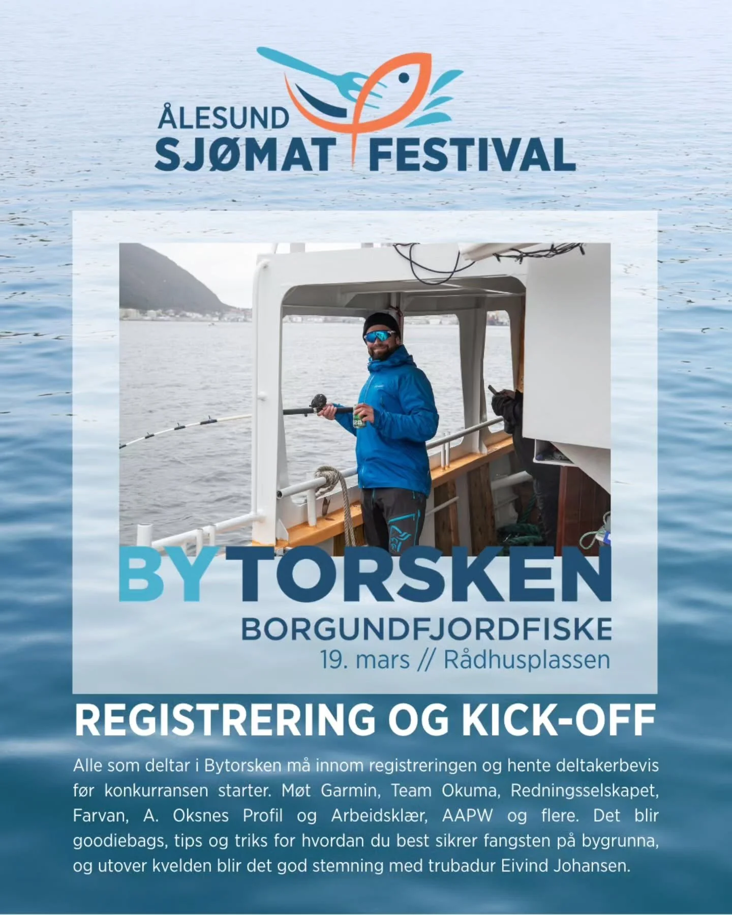 Husk &aring; melde deg p&aring; Bytorsken 🐟
P&aring;meldingsfrist 19.mars kl 17.00! Etterp&aring;melding er mulig, men da tilkommer et gebyr p&aring; 250kr!