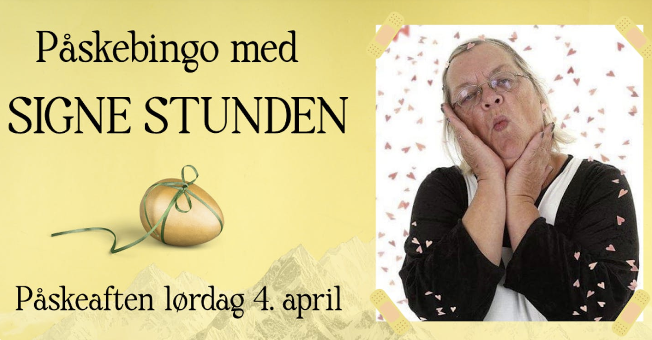 PÅSKEBINGO med Signe Stunden