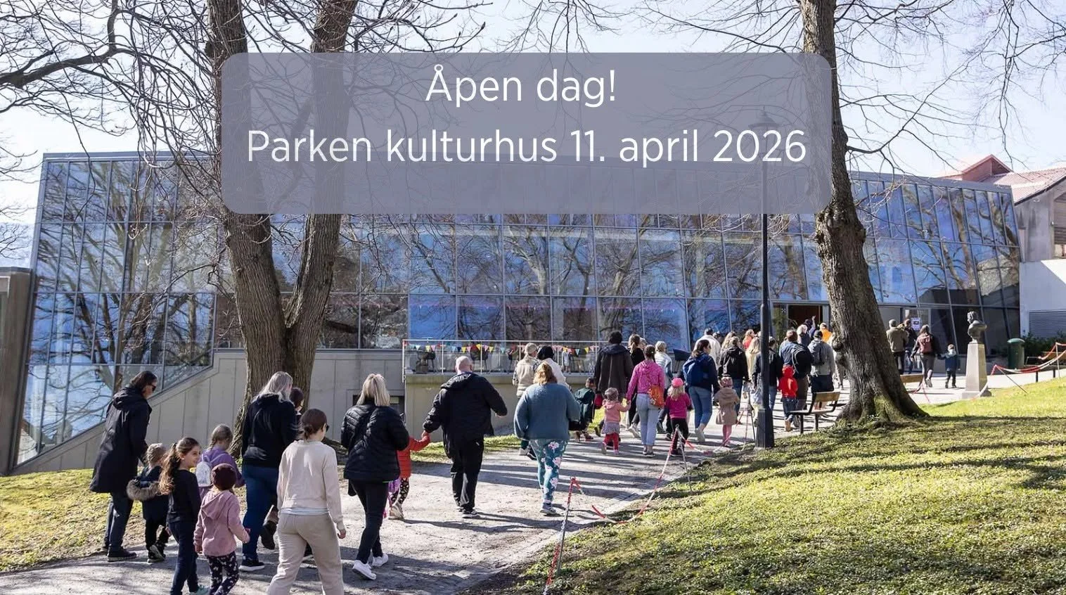 &Aring;pen dag hos Parken kulturhus under byl&oslash;rdag!

I foajeen hos Parken kulturhus blir det flere morsomme innslag gjennom dagen:

⚓ 12:00 &ndash; Kaptein Knuff
⚓ 14:00 &ndash; Kaptein Knuff
🎭 15:00 &ndash; &laquo;Hemmelig, popup improteater
