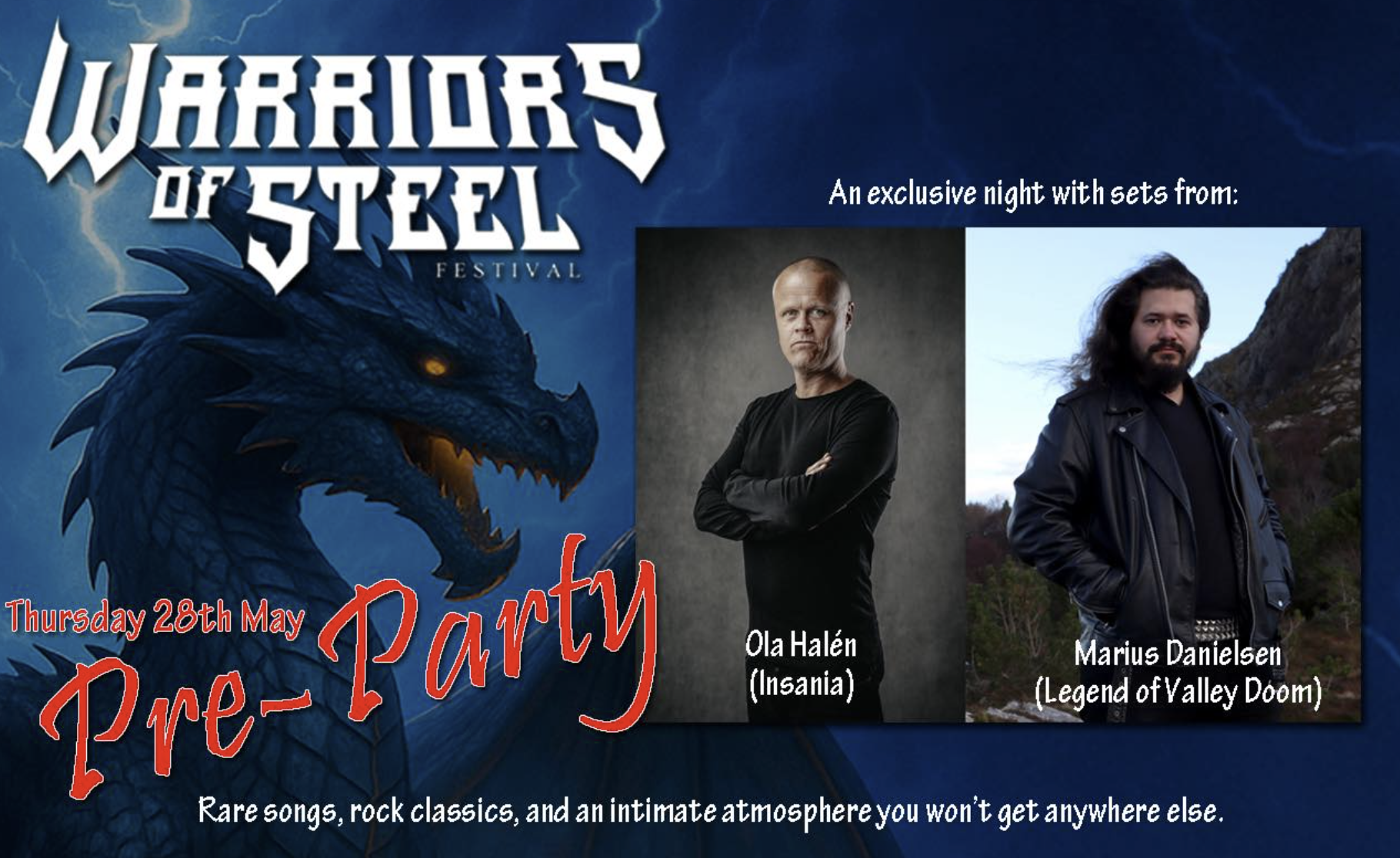 Kick-off til Warriors of Steel Festival