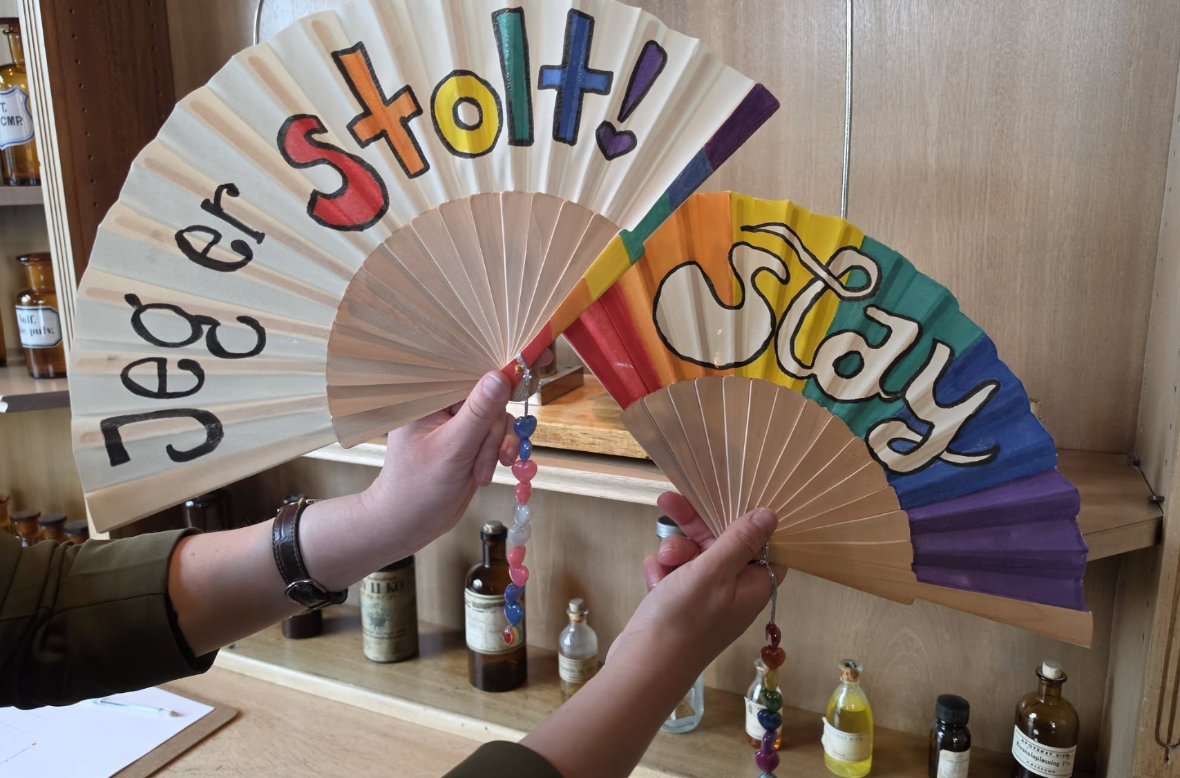 Kreativt vifteverksted for hele familien