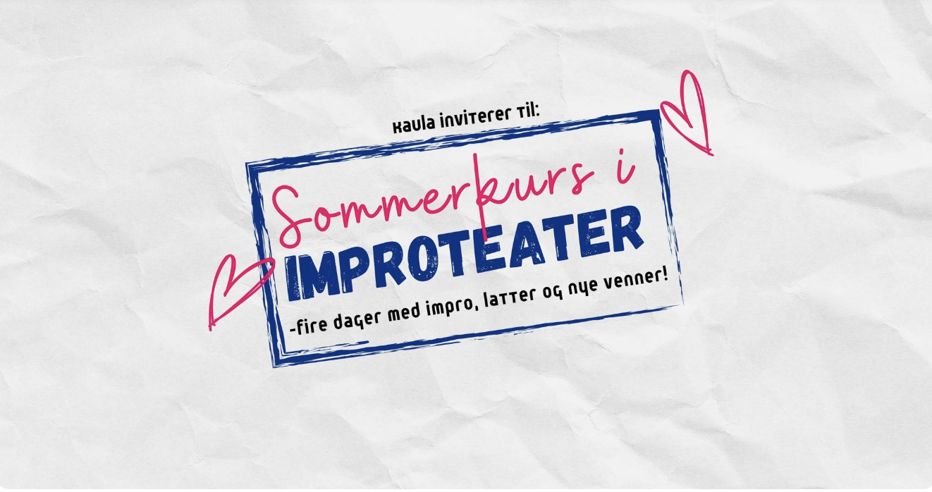 Sommerkurs i improteater