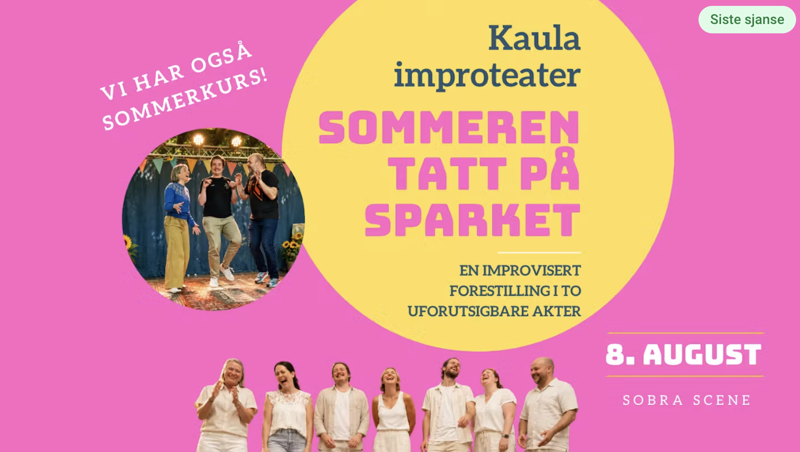 Sommeren tatt på sparket