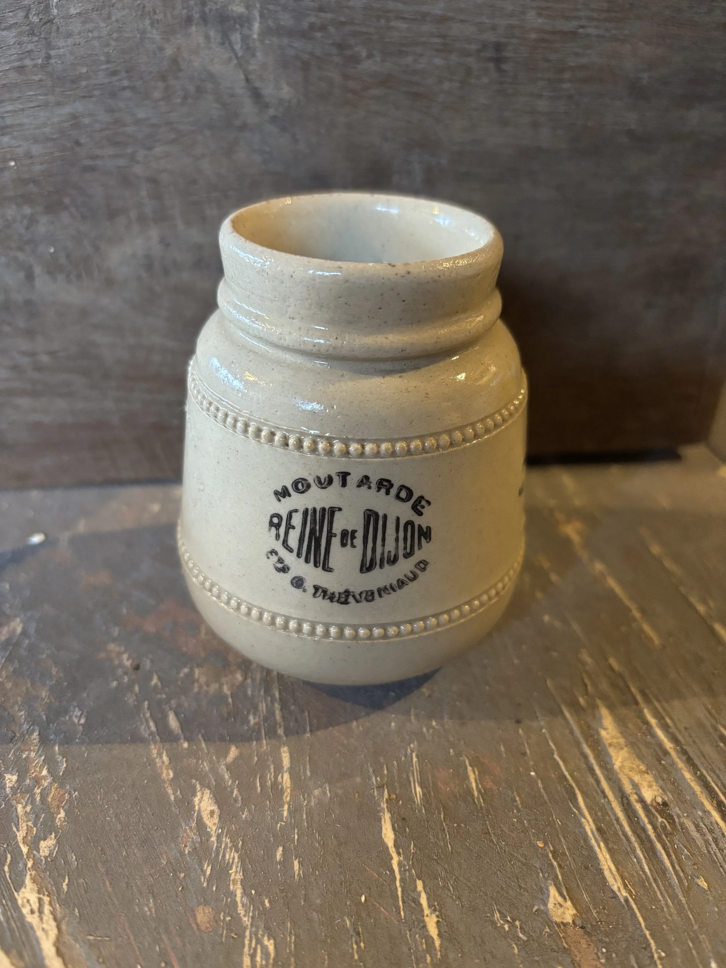 French Mustard Pot