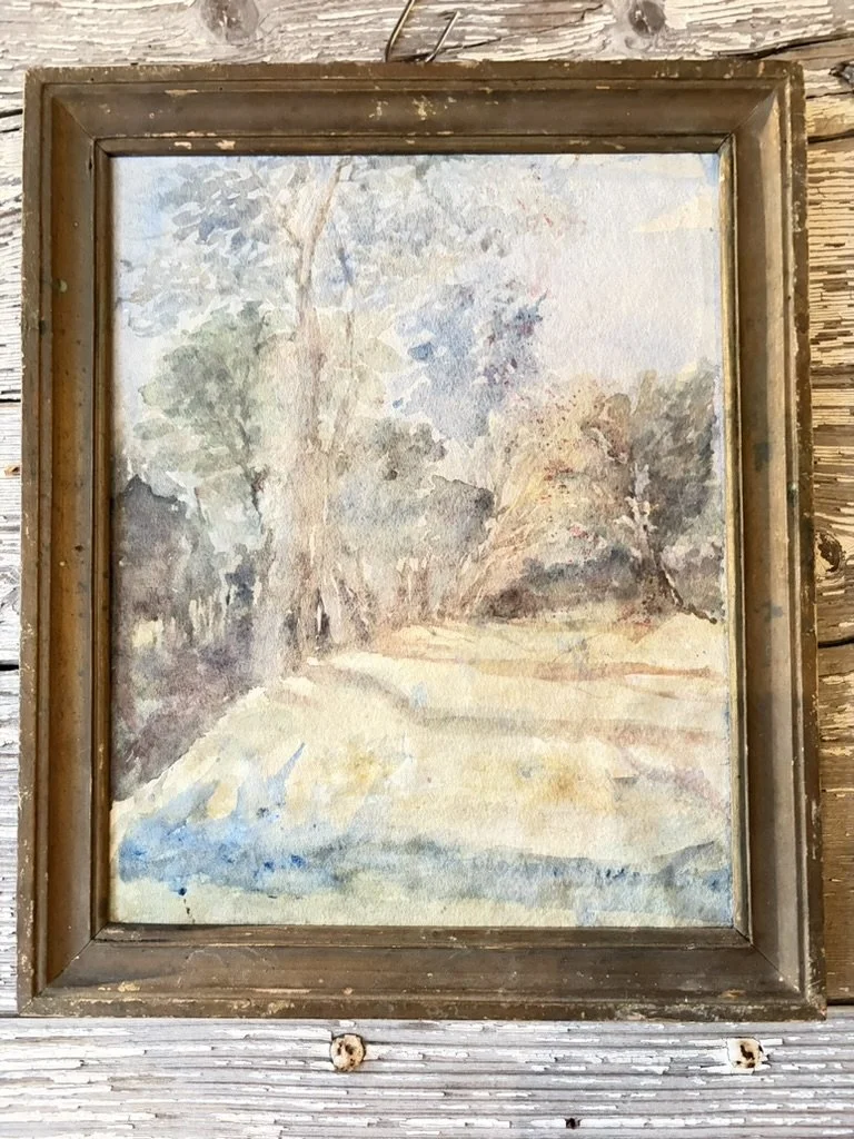 Landscape Watercolour on Card