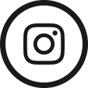 Instagram logo with black background.