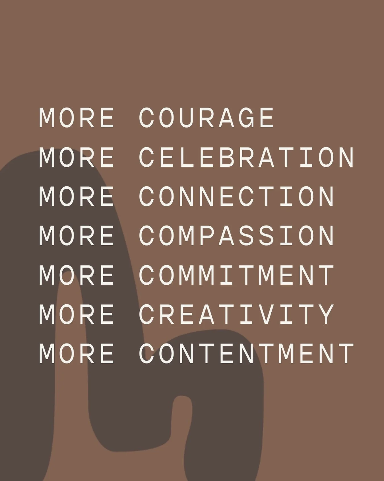 January was about seeds.. After a lot of shedding and letting go this past year 🪵 🐍 this year for me has begun with 🕰️ sitting with what I want to call in more of this year and noticing emerging patterns..

What are you calling in more of this yea