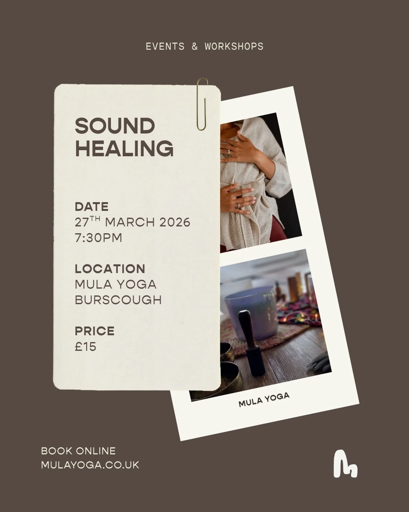 Soothing Sound Healing &amp; Relaxation ..

Next Friday evening (27th) with the wonderful @jessicaoftheways 

An hour to decompress, unwind the week &amp; be held.
Vibrational medicine for body, mind &amp; spirit.

All are welcome 🙏🏼 ✨

There&rsquo