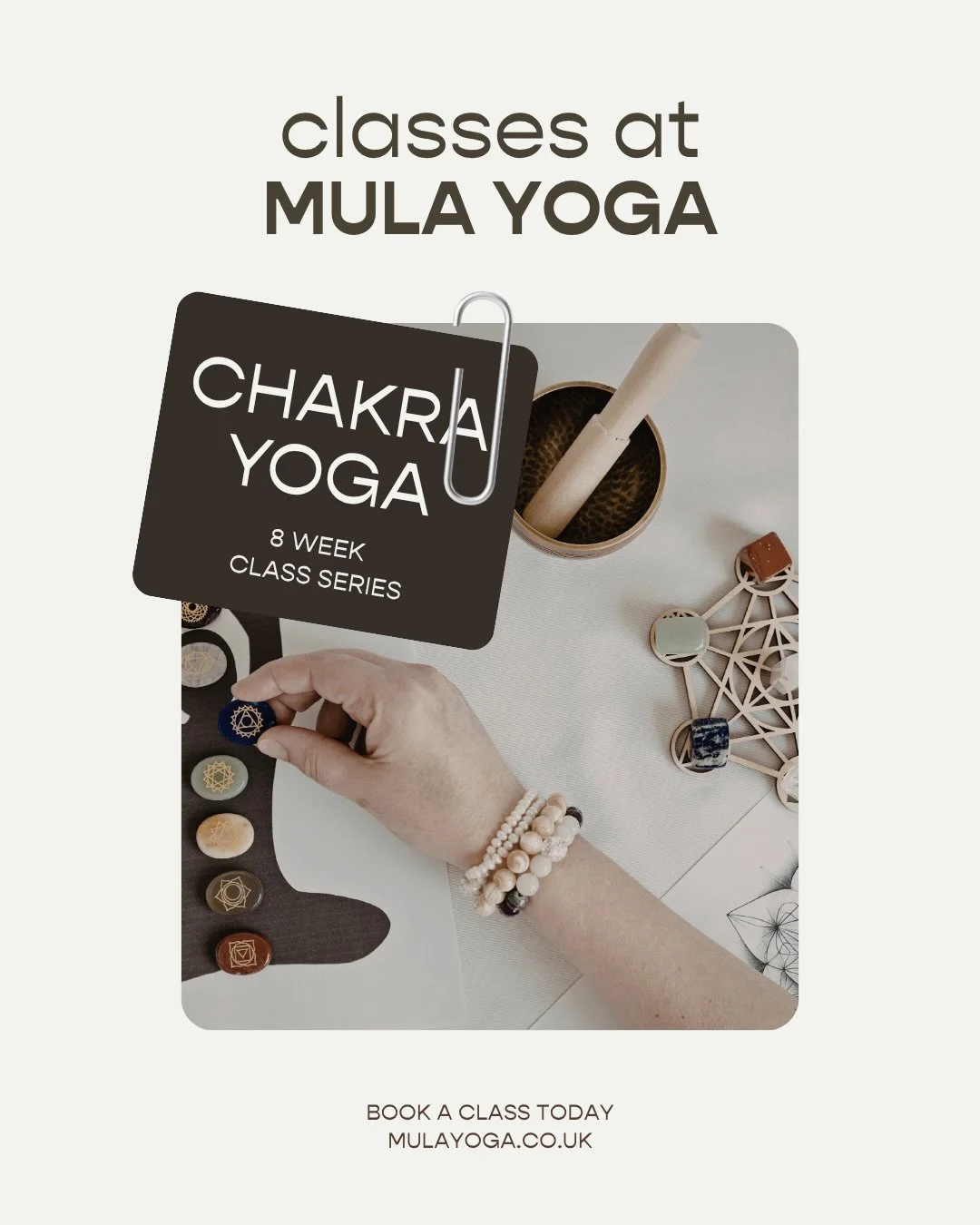 An invitation to explore the magic within ✨
An 8 week class series: A Journey through the Chakras with Jenna.

The invitation is to come along for the whole journey and get the most out of this magical offering however it&rsquo;s not a problem at all