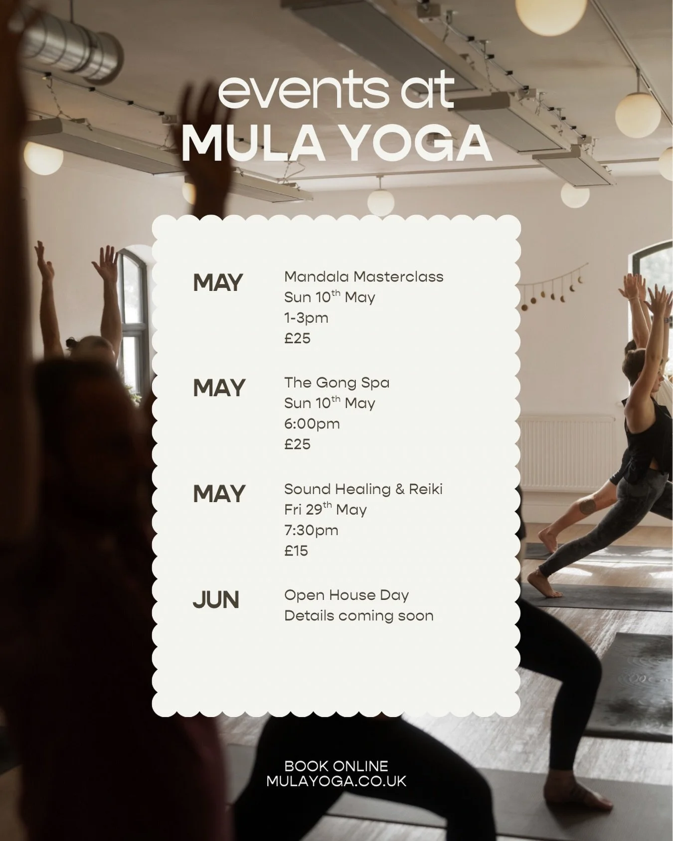 We have some magical upcoming workshops and events at the studio..
Whether you&rsquo;re game for a deep dive transformative energy Mandala Masterclass or you&rsquo;d like to come and bathe in the soothing sounds of gongs or crystal bowls and reiki, w