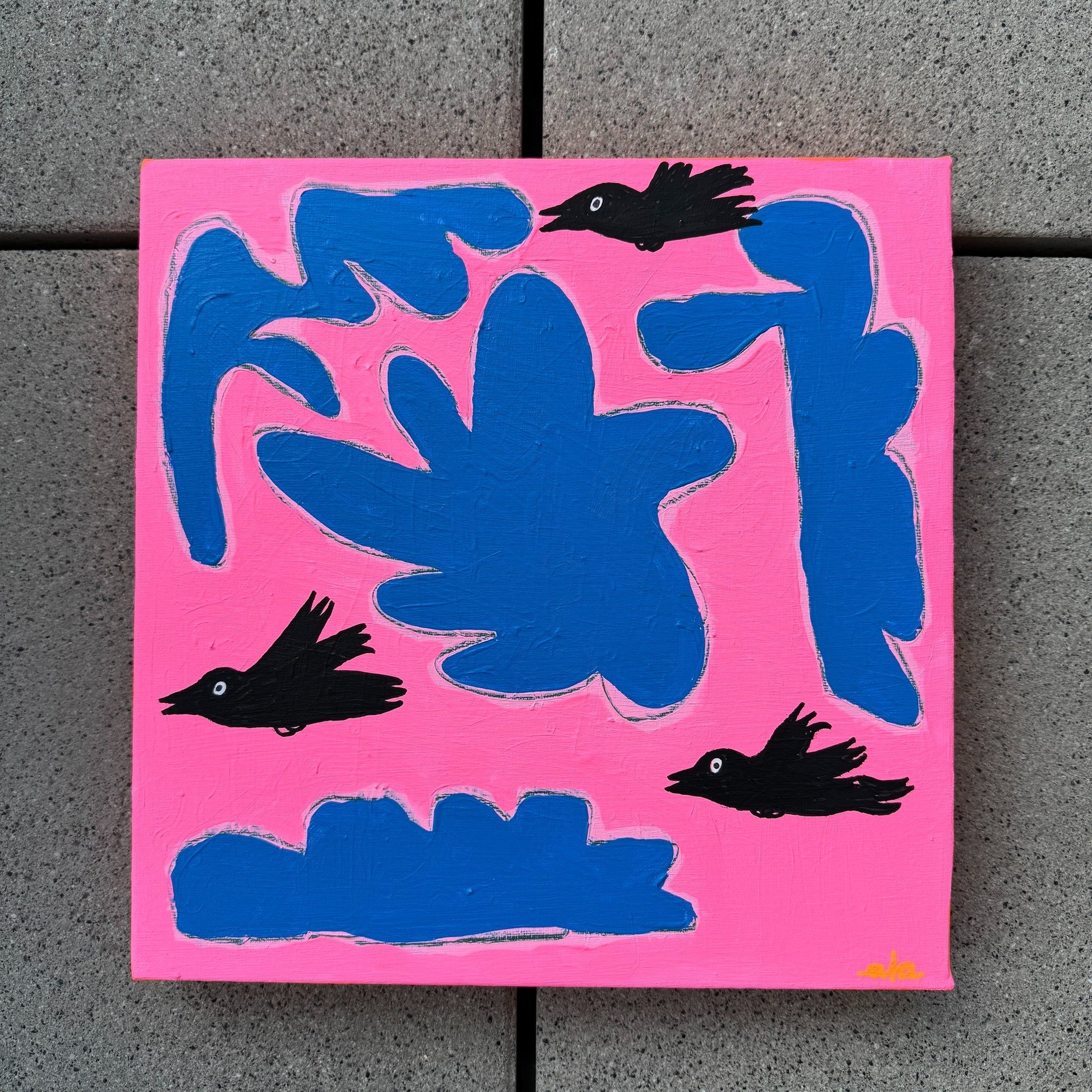 🩷 Die Zuversicht... ☁️ 🐦&zwj;⬛

Acryl auf Leinwand
30 x 30 cm

 #artinprogress #acrylics #emotionalart #artistsoninstagram #expressionart #mixedfeelings #contemporaryart #artistlife #artprocess #artoftheday #artwork #artofinstagram #art #clouds #bi