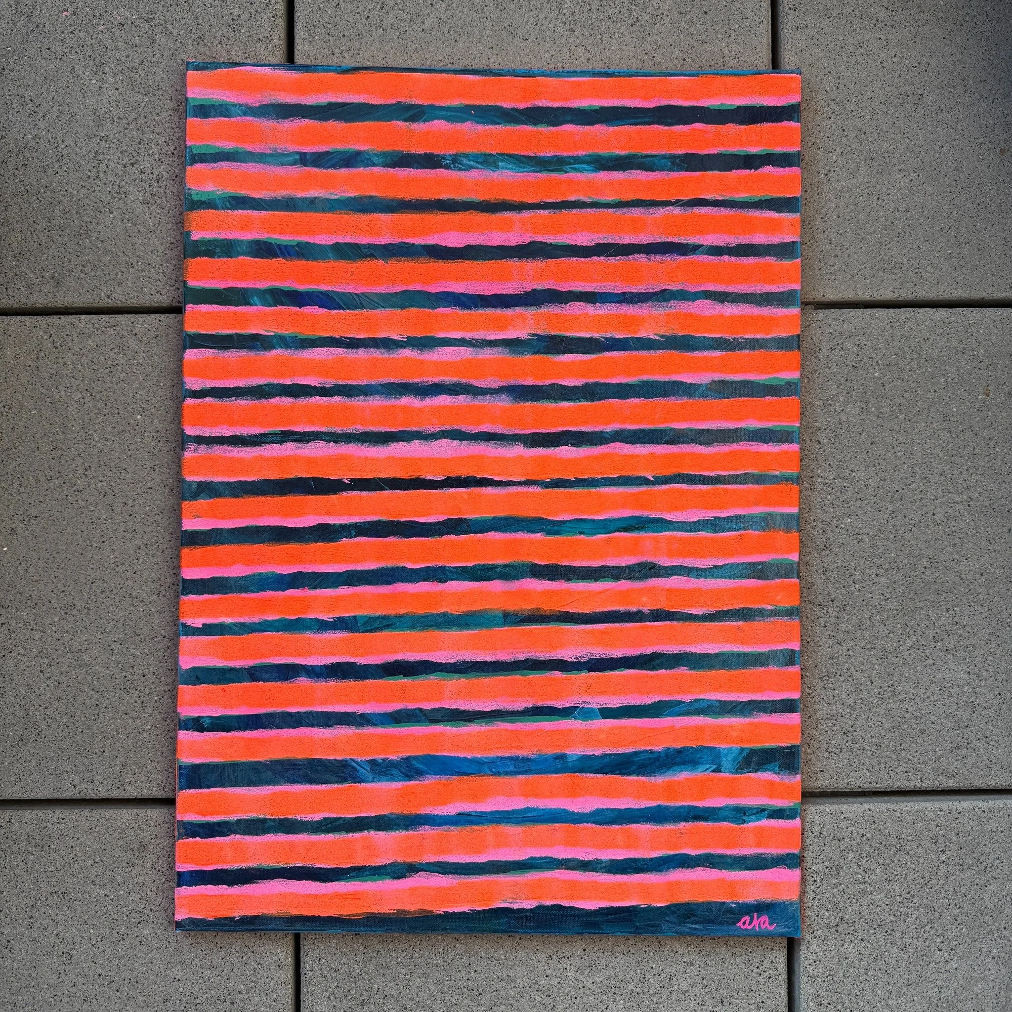 Stripes 🧡💜💙
50 x 70 cm
Acryl auf Leinwand

 #artprocess #artinprogress #artistsoninstagram #artistlife #neon #expressionart #emotionalart #contemporaryart #acrylics #stripes #artreflection #intuitiveart #artjourney #unexpectedart #acrylicart #sadm