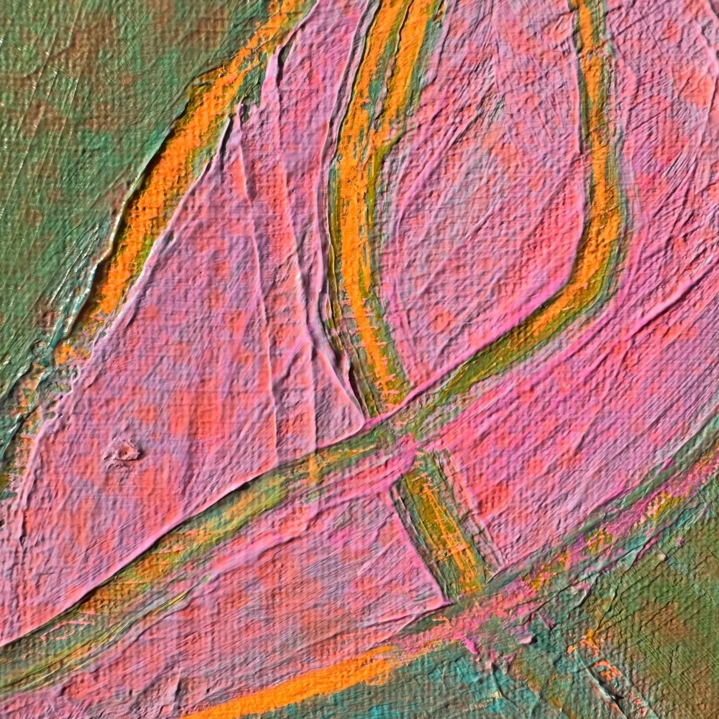 Das ist mein derzeitiges Lieblingsbild. 💚🩷🧡 

Acryl auf Leinwand, 30x20 cm

#acrylic #acrylicpainting #abstractart