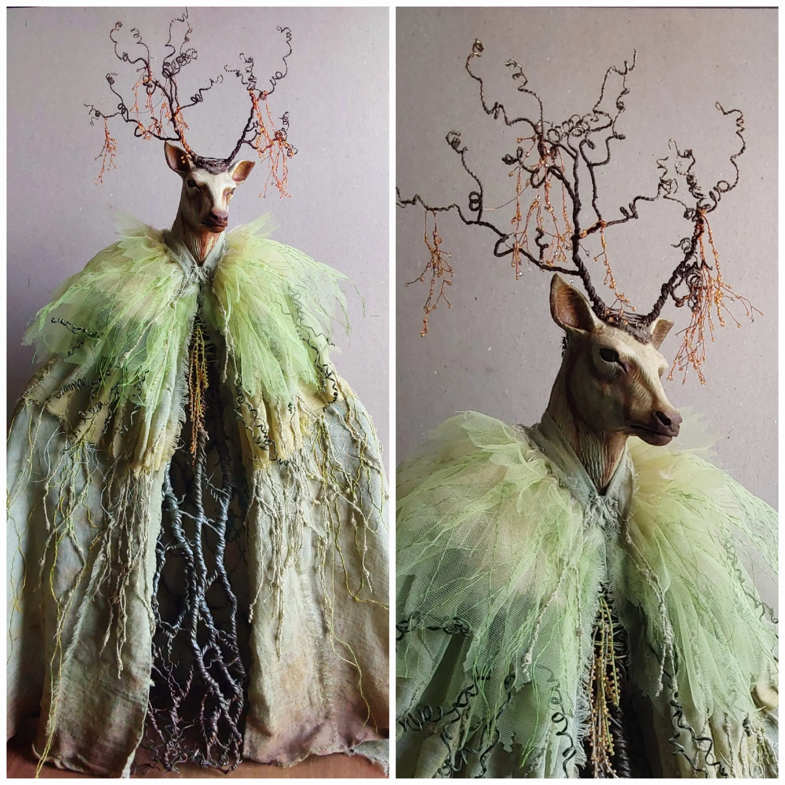 GREEN GUARDIAN 
Mixed media