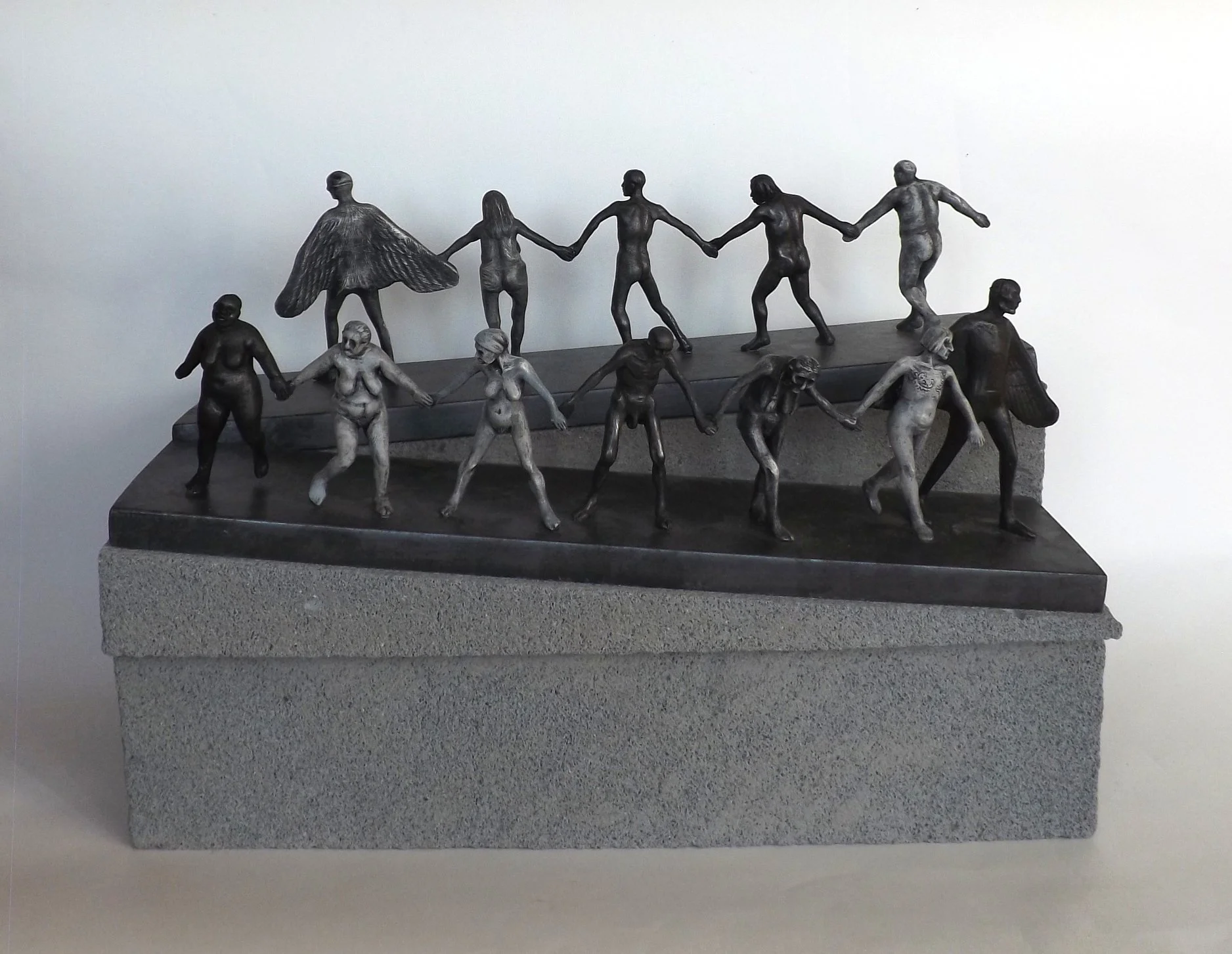 Danse Macabre 1
Series of 5 but each unique 
2 available @£900 each. 
Discounted as slightly flawed