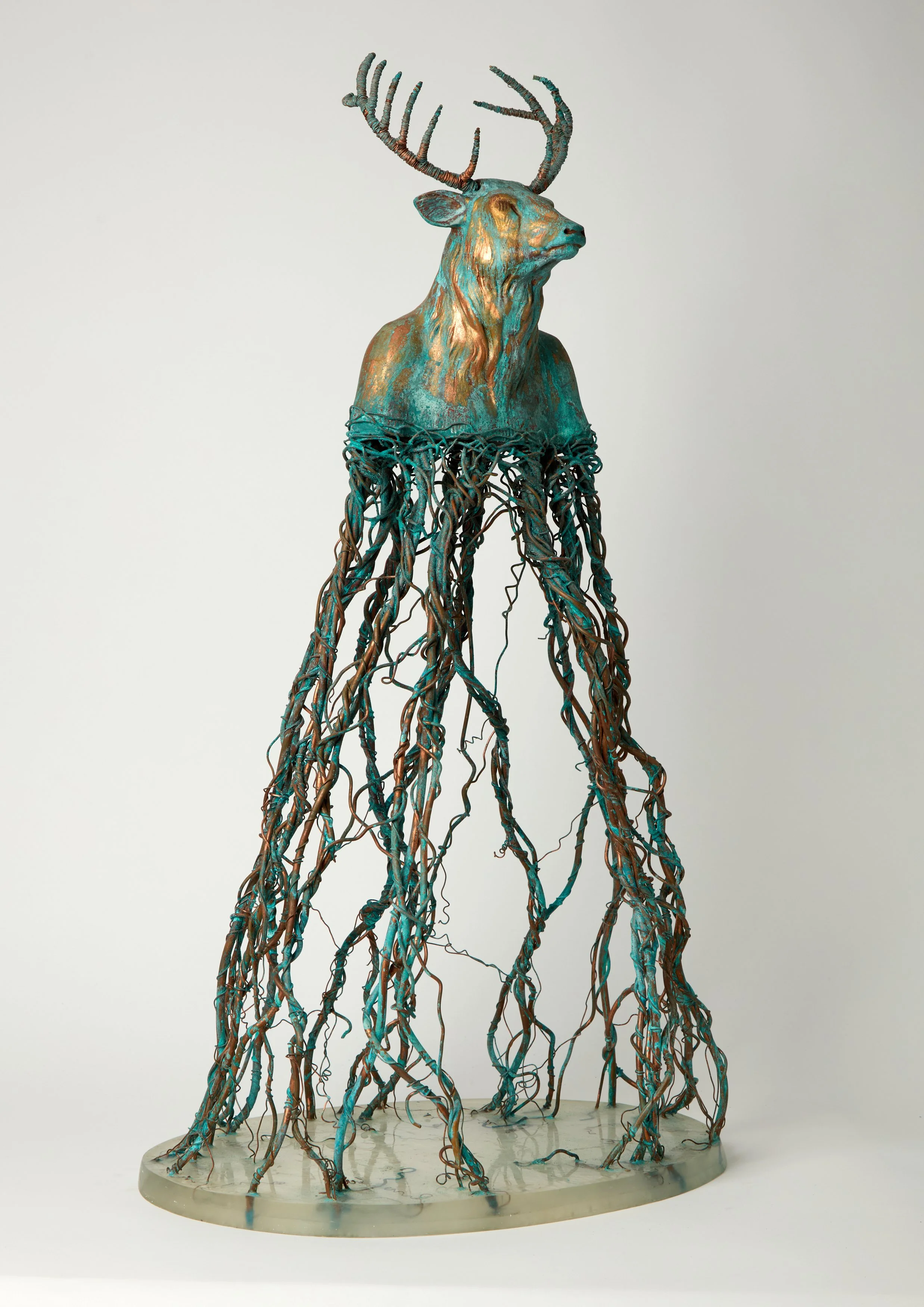 Sentinel 5
Ceramic, copper and resin
£1150