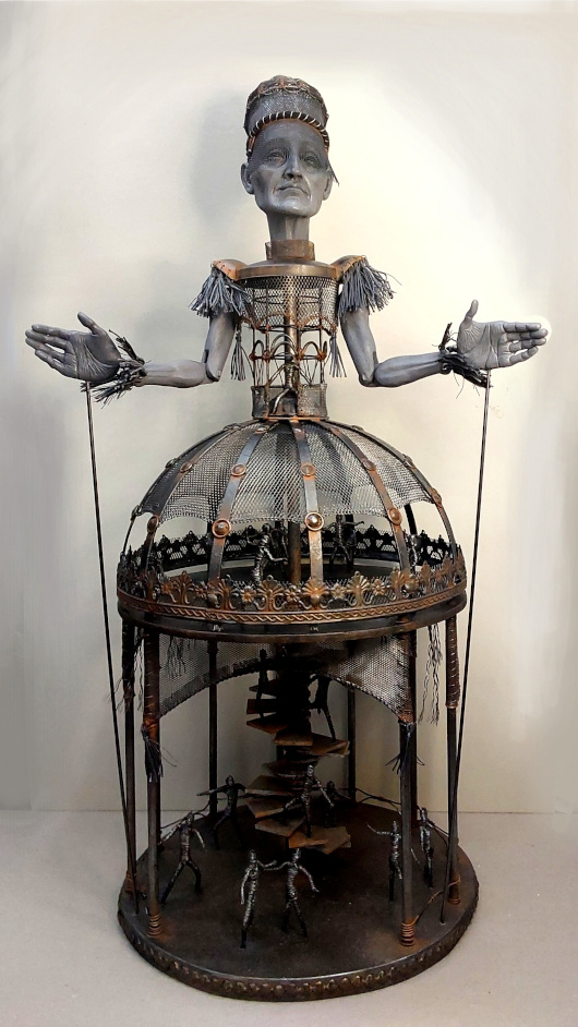 Many Mansions...Staircase 
Mixed media 
£1450