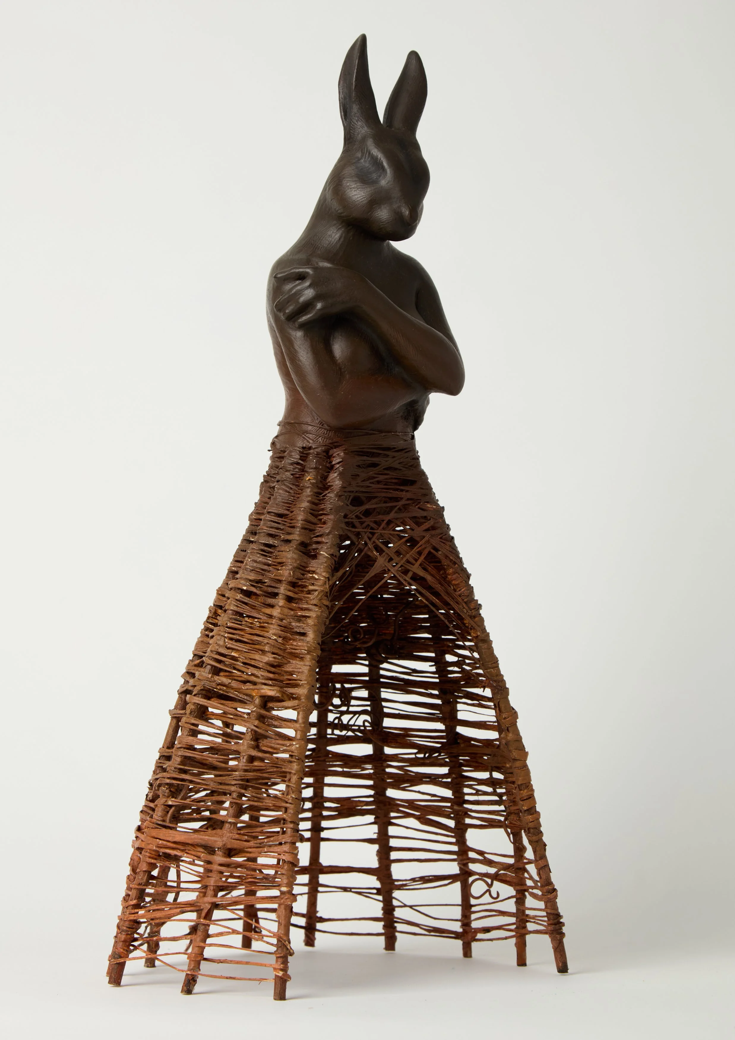 A Quiet Place 2
Ceramic, willow, raffia and acrylics
