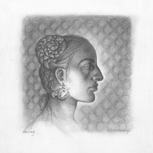 Earring

Edition of 50
290gsm Hemp Eco Paper 
23cm  x 23cm
£30