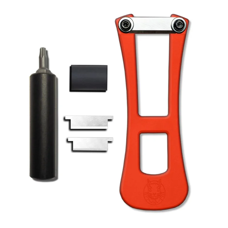 Pack taille-crayon ECUREUIL orange et accessoires