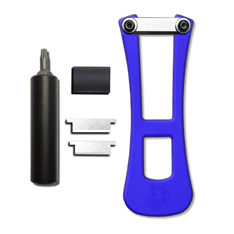 Pack taille-crayon ECUREUIL indigo et accessoires