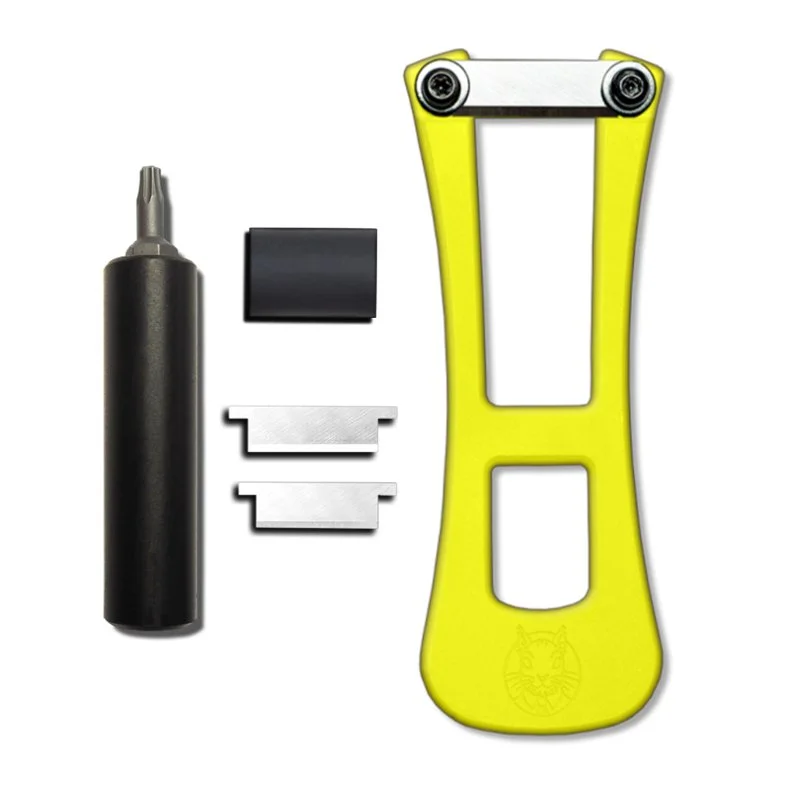 Pack taille-crayon ECUREUIL jaune et accessoires