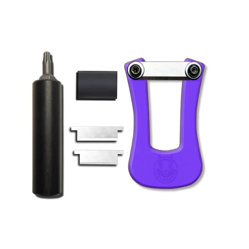 Pack petit ECUREUIL violet & accessoires