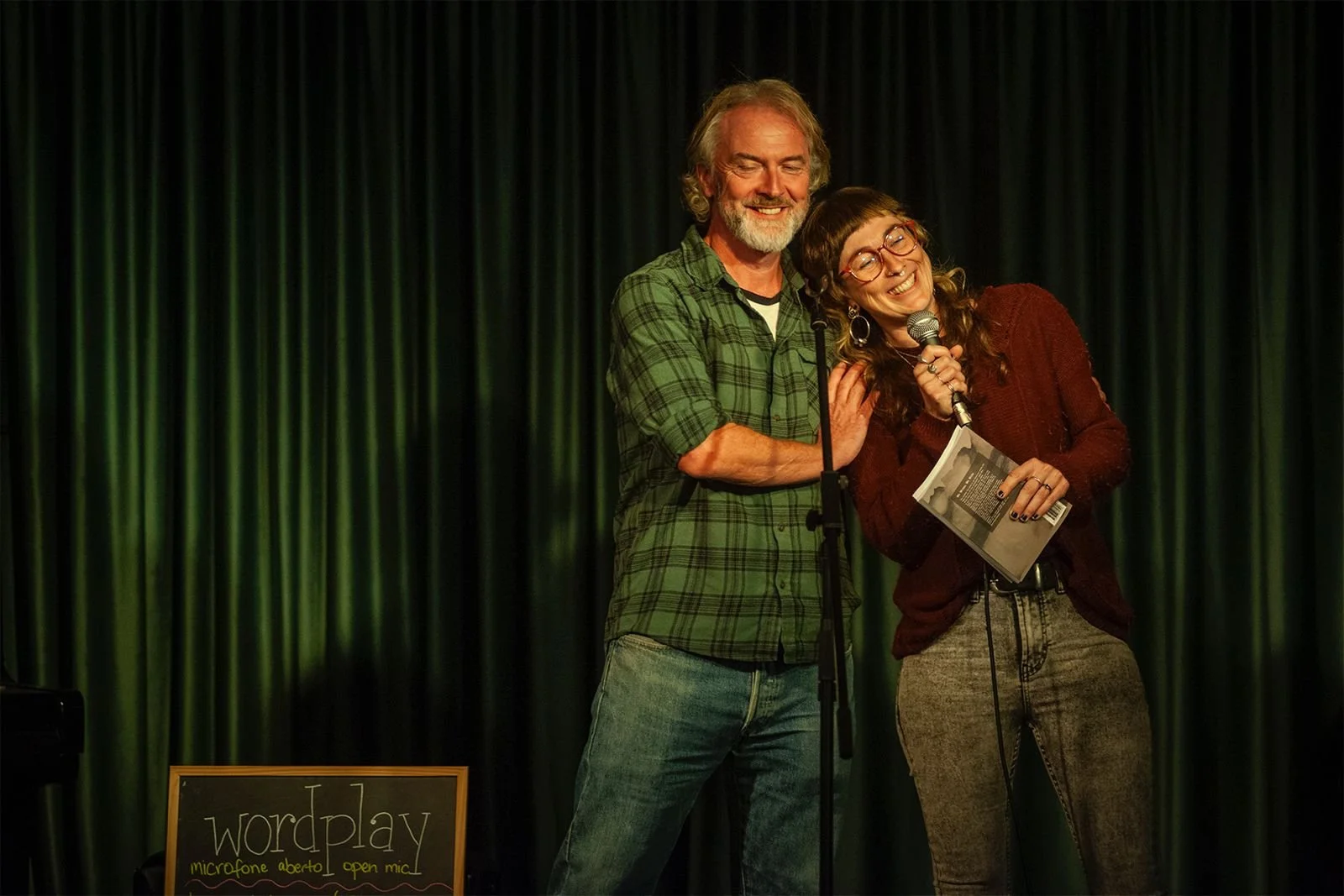 Jim and Jazz, our wonderful hosts