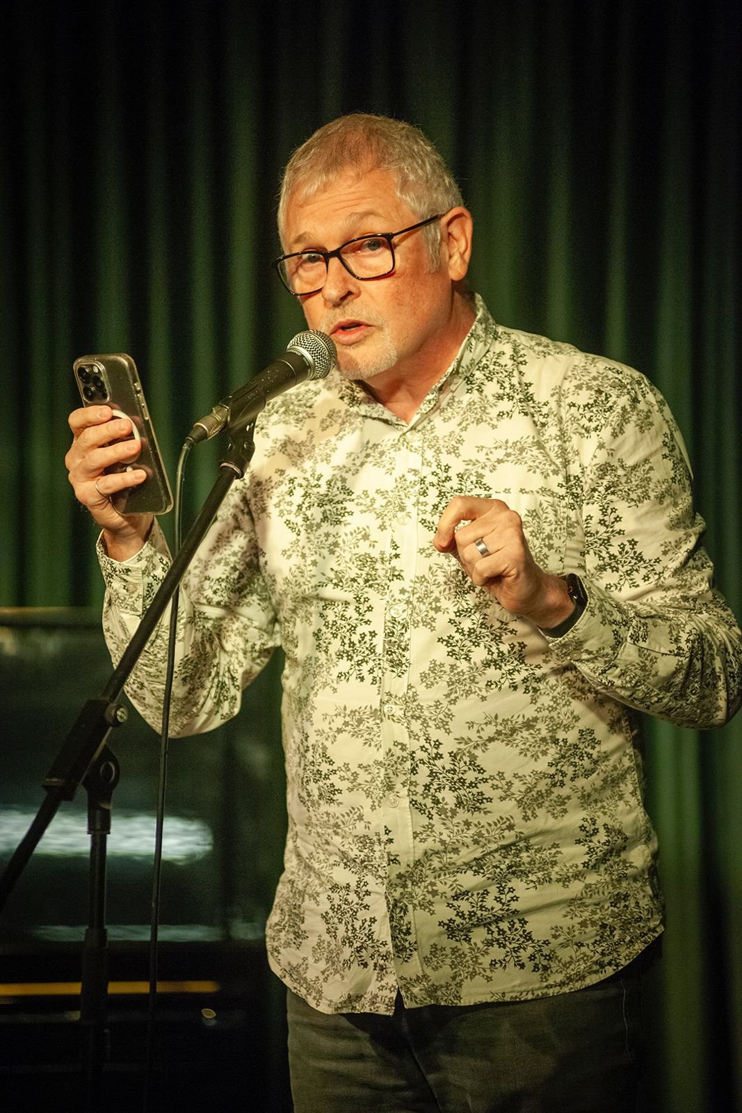 Me, reading The Kraken's Apprentice